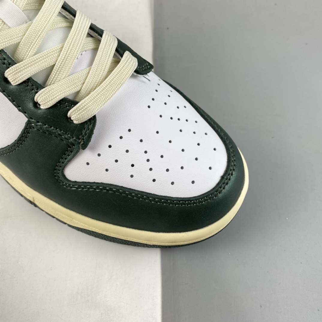 P260 Nike SB Dunk Low ”Vintage Green” 海军绿做旧 SB扣碎篮板时尚休闲板鞋 DQ8580-100