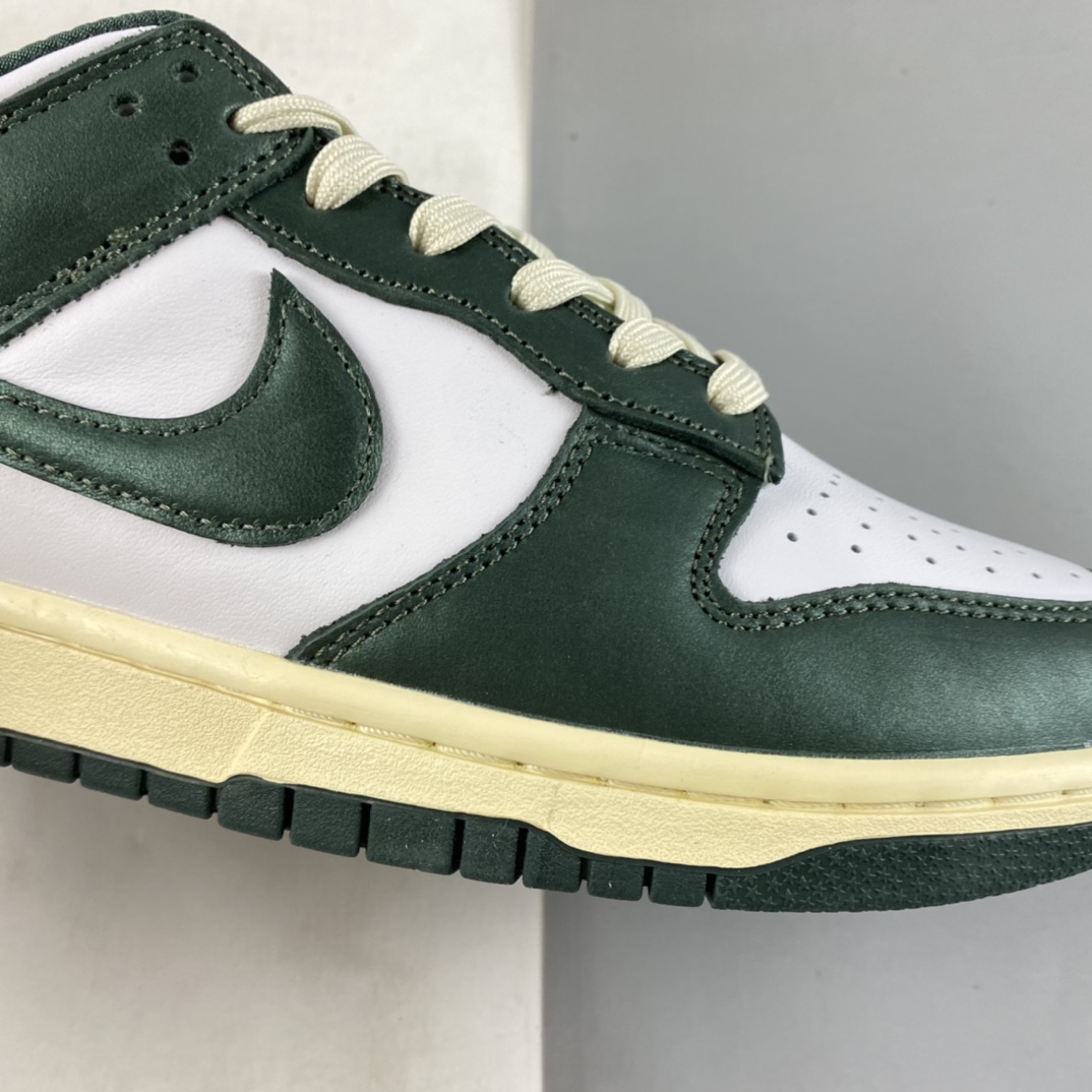 P260 Nike SB Dunk Low ”Vintage Green” 海军绿做旧 SB扣碎篮板时尚休闲板鞋 DQ8580-100
