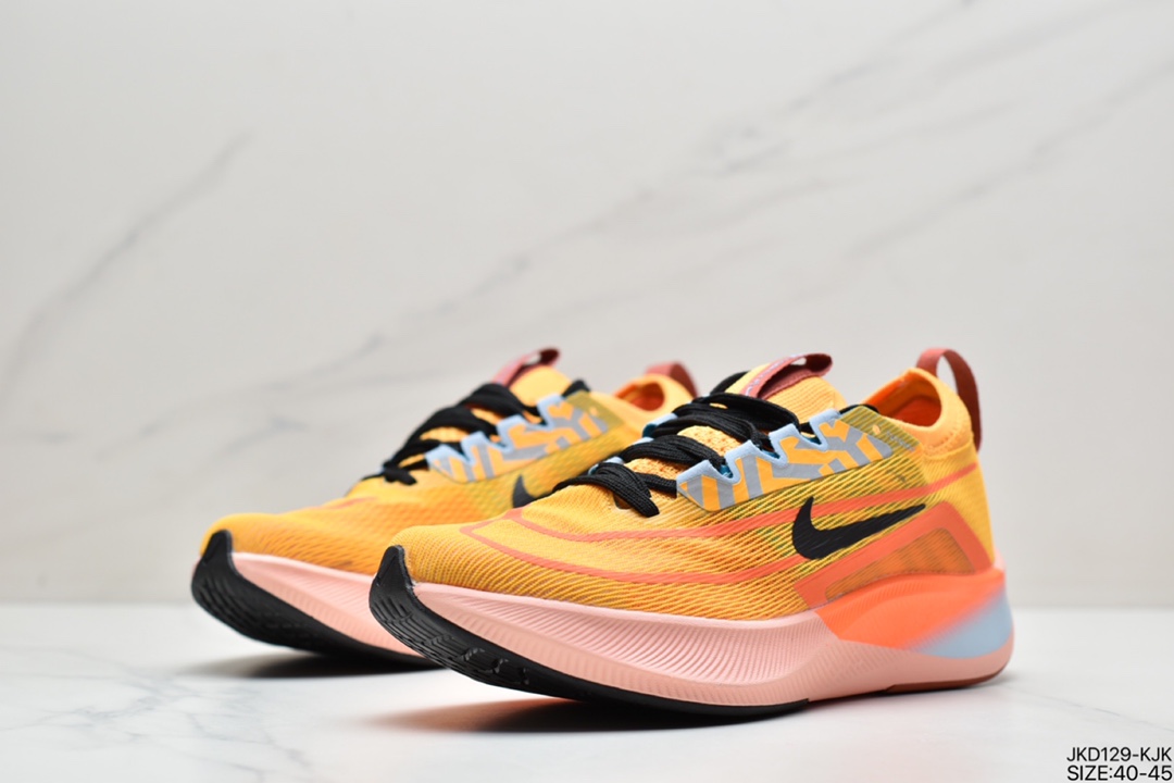 160 真标耐克/NIKE AIR ZOOM SPEED RIVAL 4登月贾卡网面运动休闲鞋