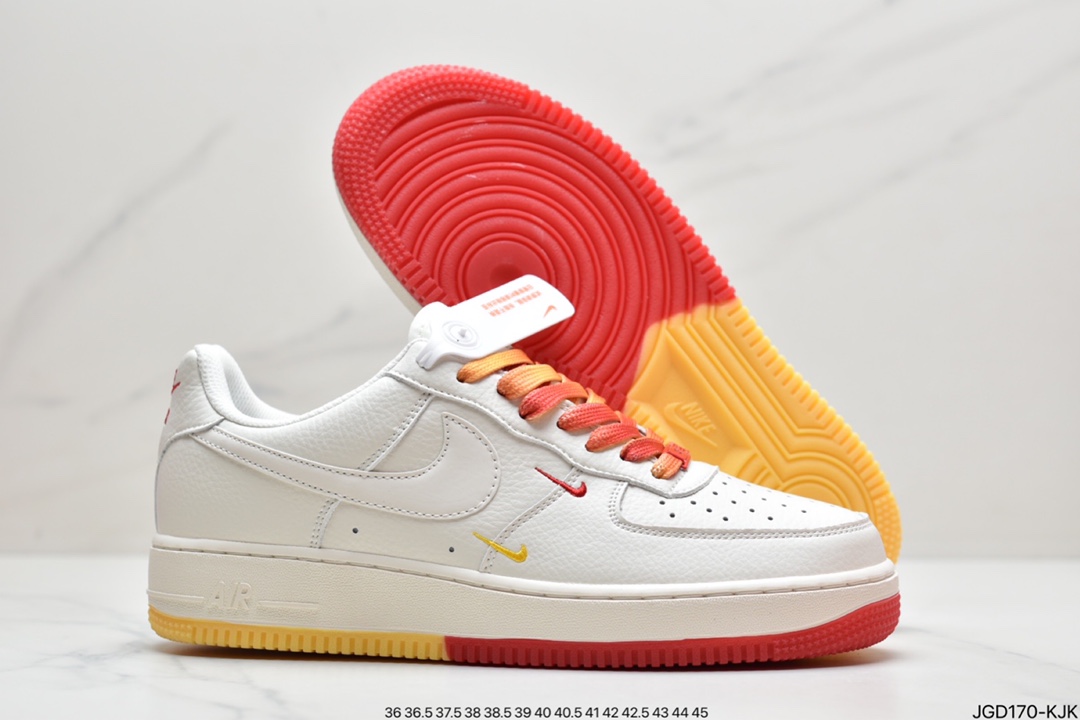 180 耐克NK Air Force 1 空军一号 孟菲斯灰熊队蓝黄底HQ8863