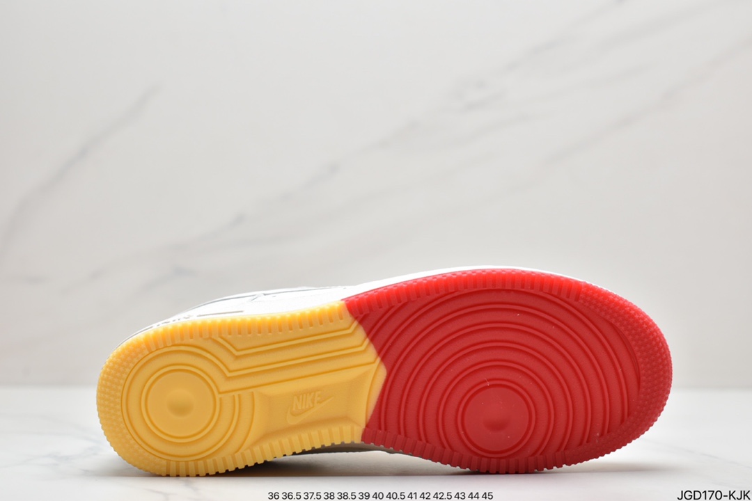 180 耐克NK Air Force 1 空军一号 孟菲斯灰熊队蓝黄底HQ8863