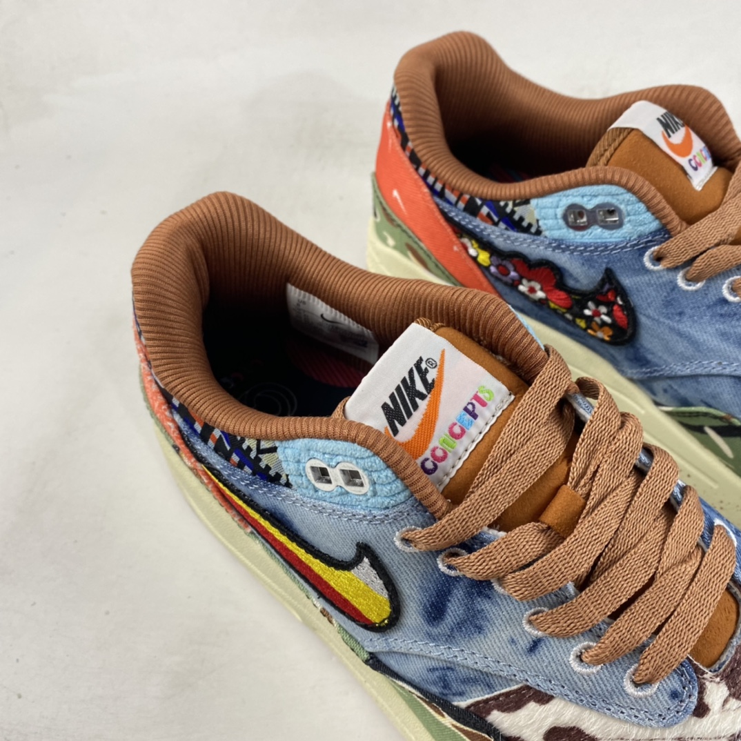 P240  藤原浩主理品牌Fragment Design x Nike Air Max 1 Premium SP”White/Royal/Black”初代慢跑鞋DN1803-900