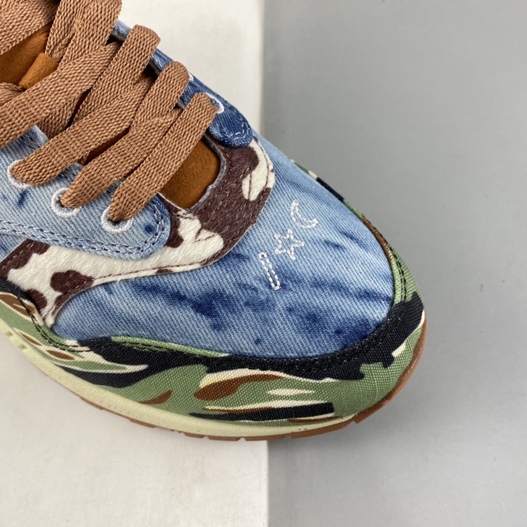P240  藤原浩主理品牌Fragment Design x Nike Air Max 1 Premium SP”White/Royal/Black”初代慢跑鞋DN1803-900