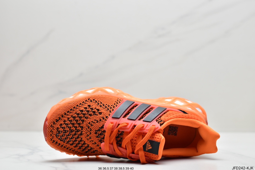 170 阿迪达斯ULTRABOOST WER DNA针织透气鞋面 真爆大底复古跑鞋GY4166