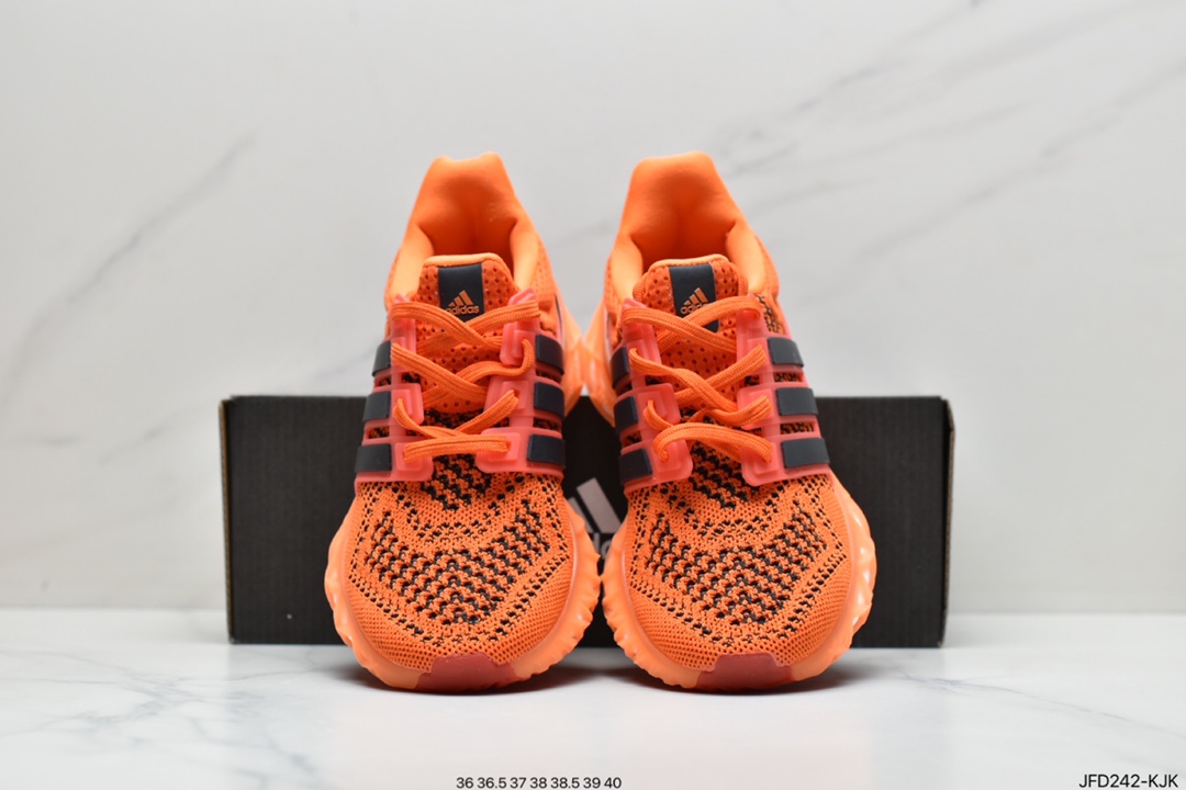 170 阿迪达斯ULTRABOOST WER DNA针织透气鞋面 真爆大底复古跑鞋GY4166