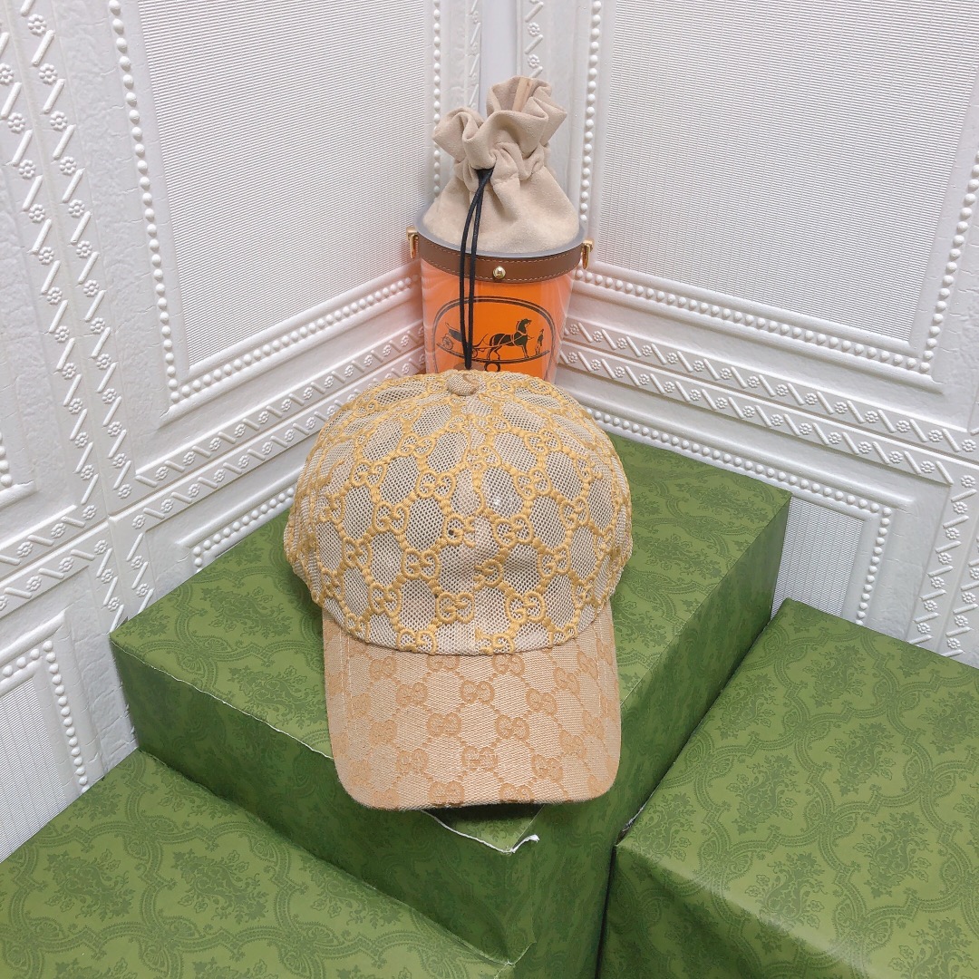 Gucci Store
 Hats Baseball Cap Embroidery Fashion