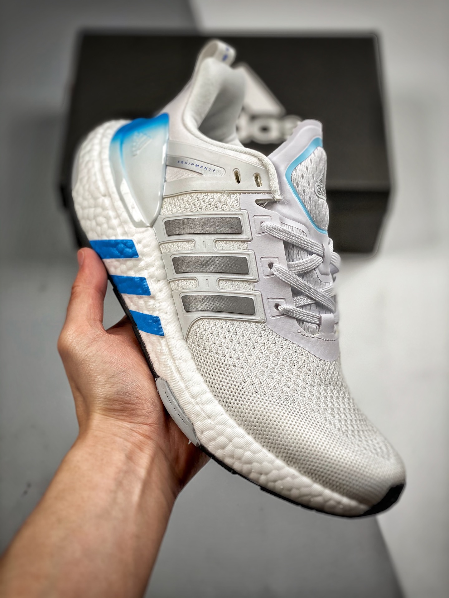 -2 Adidas Equipment + EQT Serie de zapatillas deportivas urbanas de running, nuevo lanzamiento. Combinación de estilo r…
