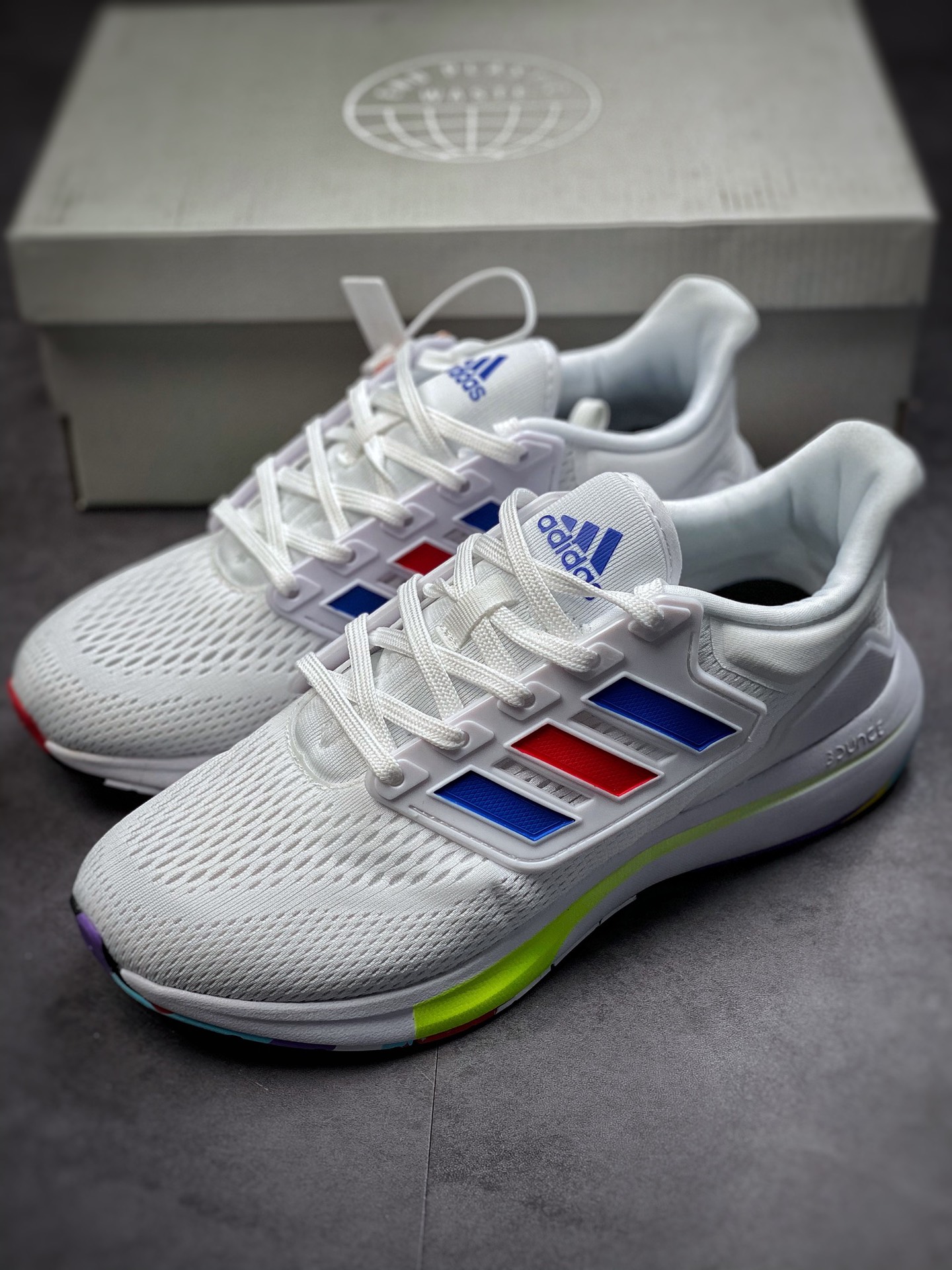 160  阿迪达斯Adidas EQ21 RUN  官方同步上架复古跑鞋 H00539