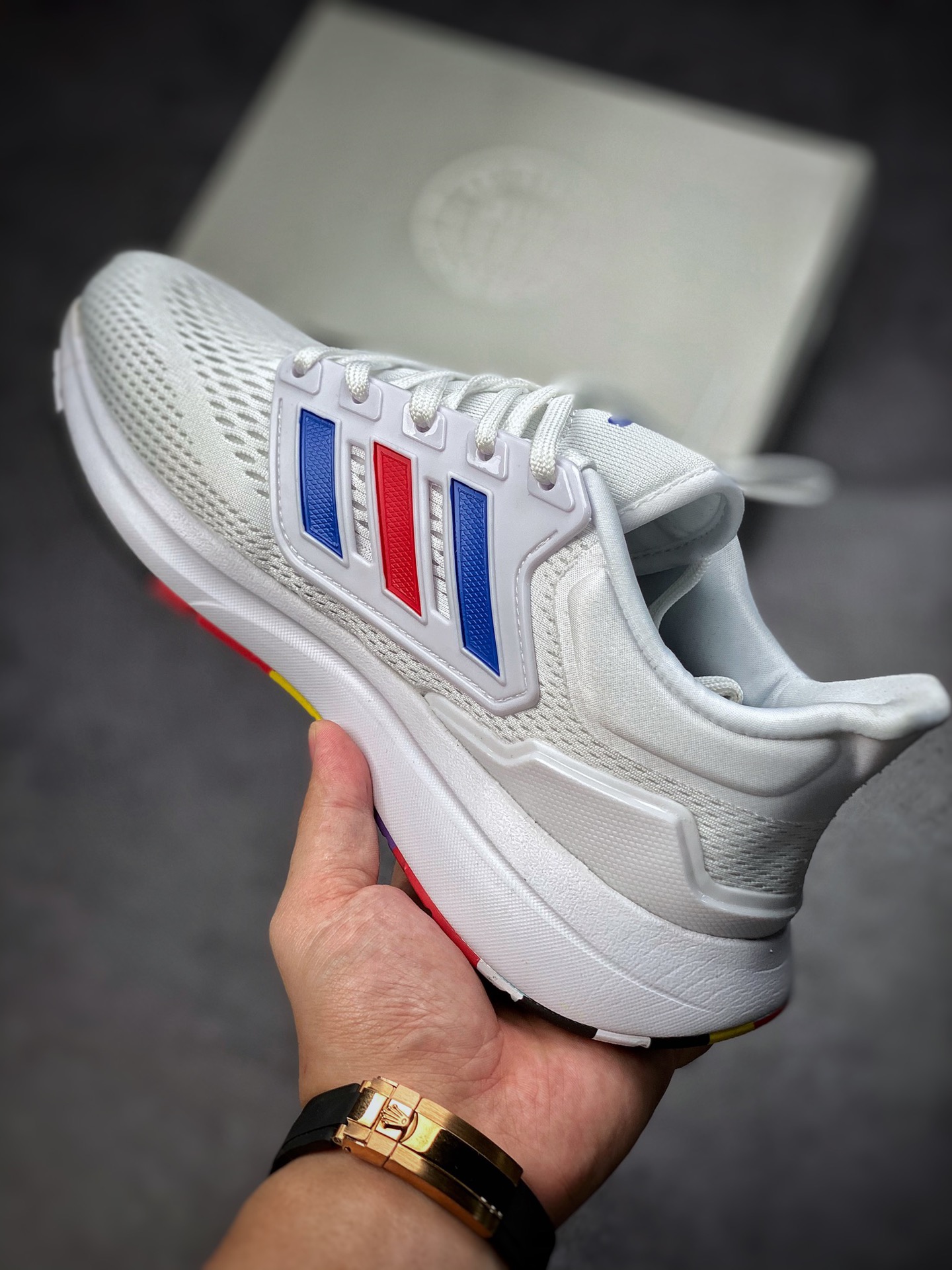 160  阿迪达斯Adidas EQ21 RUN  官方同步上架复古跑鞋 H00539