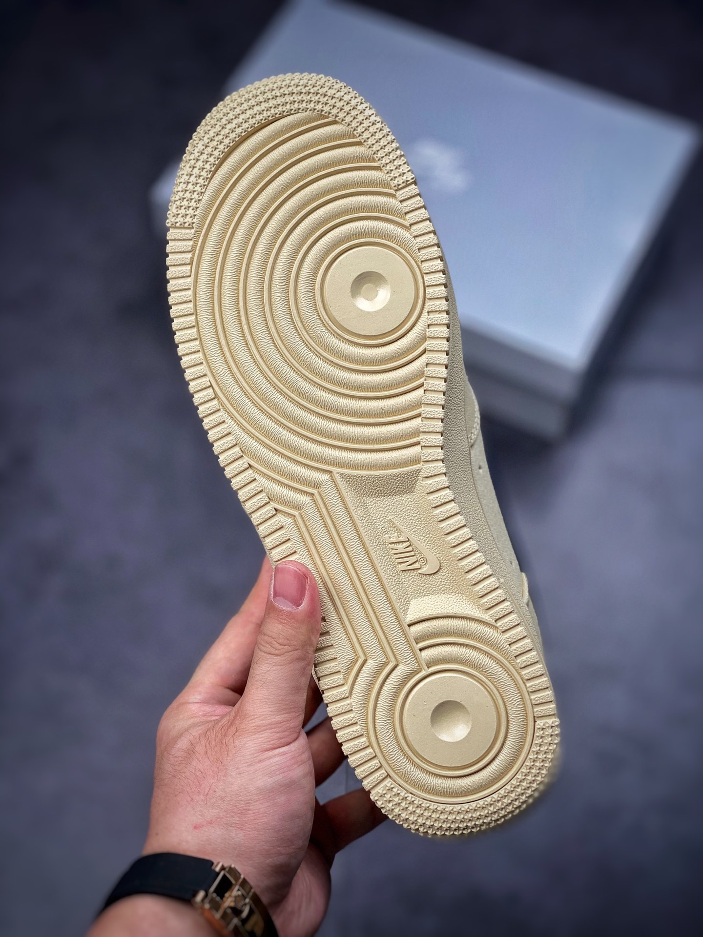 220  Nike Air Force 1 Low 07 3M帆布奶黄原楦头原纸板315122-109