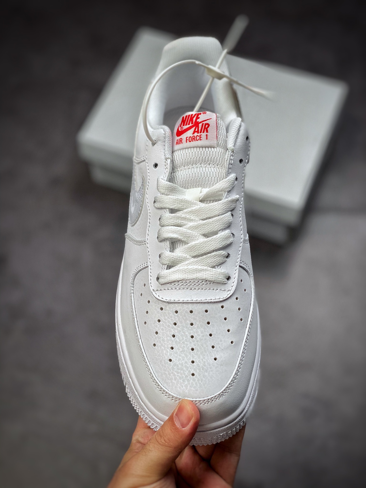 160  Nike Air Force 1 Low 07 白红灰山脉 DH3941-100