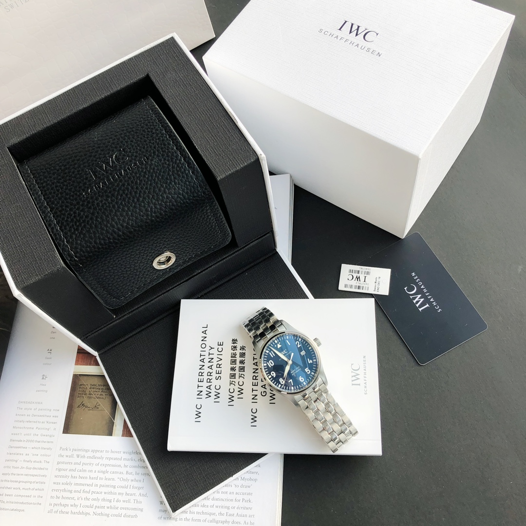 IWC Watch Buy First Copy Replica
 Blue Steel Material IW3270156