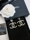 2023 AAA Replica uk 1st Copy Chanel Jewelry Earring Best Quality Yellow 925 Silver Brass