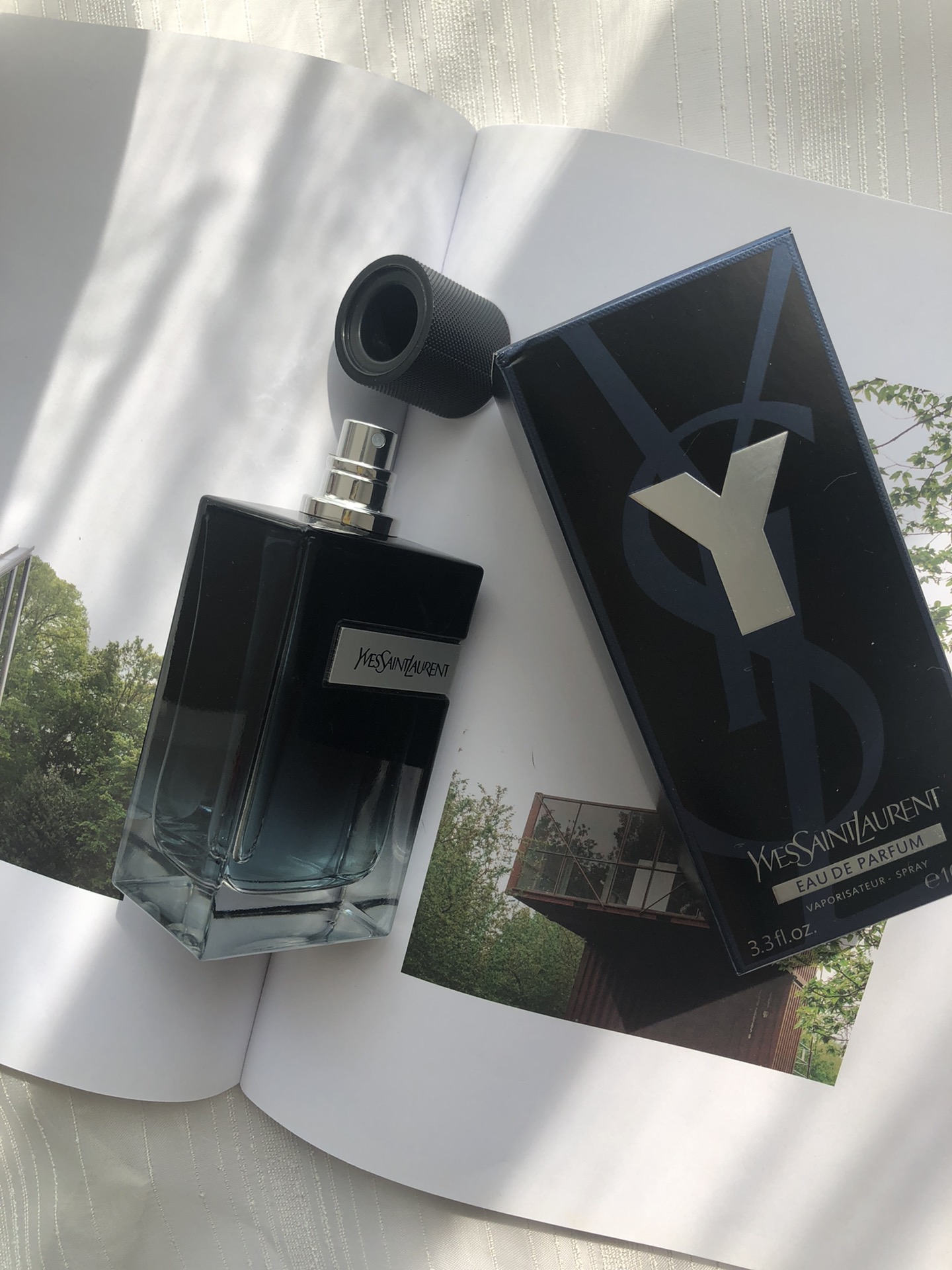 Yves Saint Laurent Y Eau de Parfum for Men - 3.3 oz (100ml) Spray 8 i1649922372 4820 7