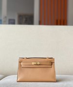 Best Replica Quality
 Hermes Kelly Clutches & Pouch Bags Cowhide Mini KL220180