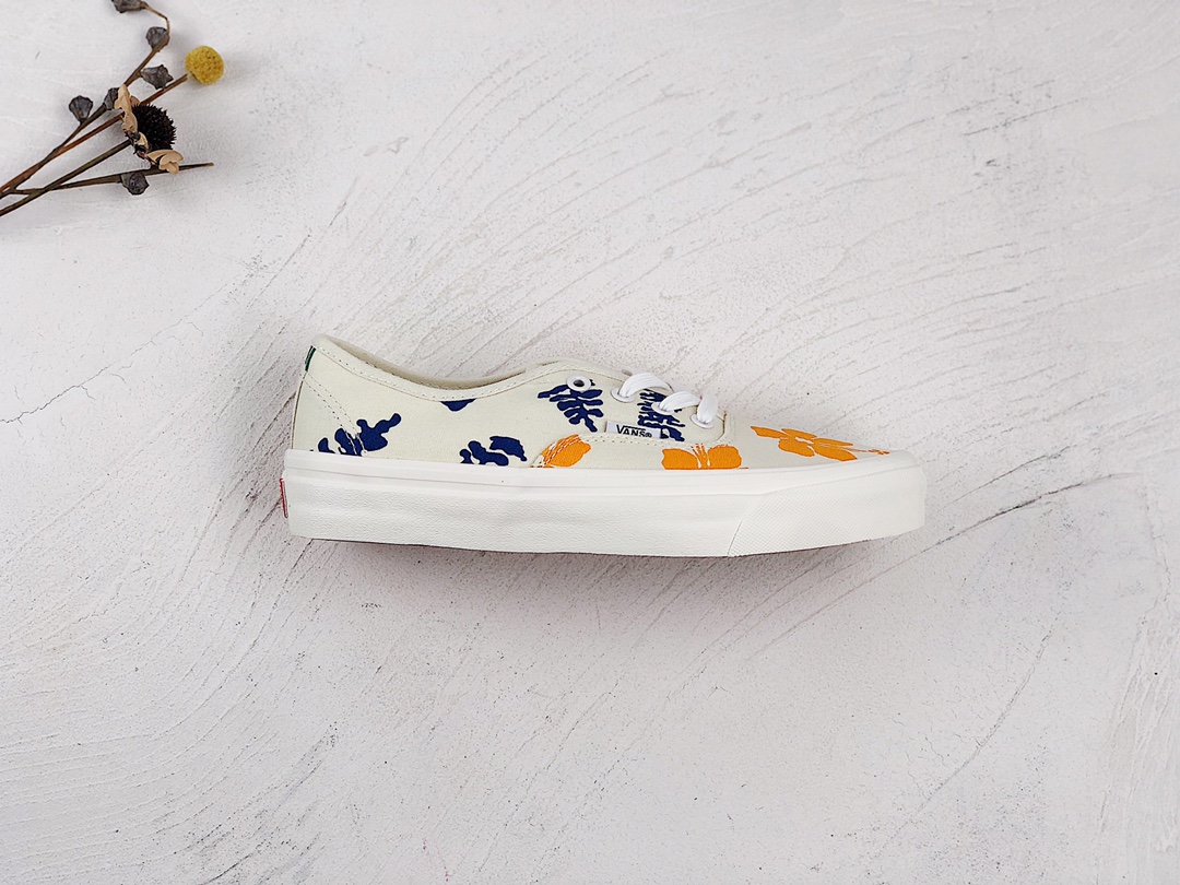 G0 VANS范斯2022年新款情侣低帮休闲板鞋时尚花卉帆布鞋百搭夏日穿搭必备[勾引]VN0A5KX4AWD
