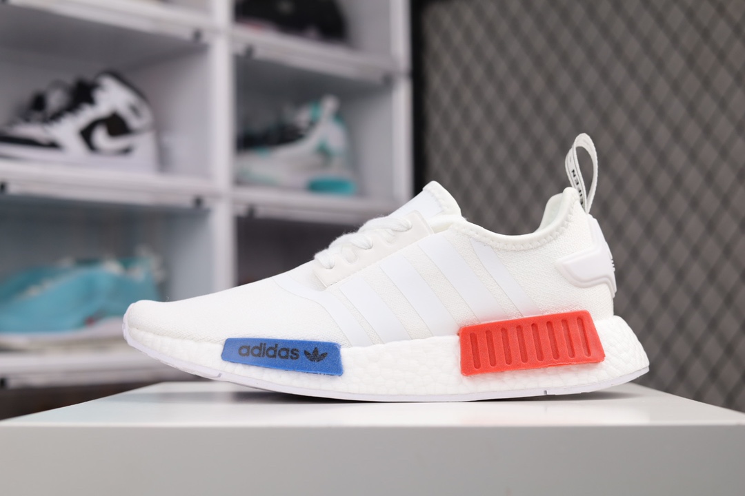 G0 Adidas NMD 透气网面虎扑版本 专柜同步上架现货仓储 全年稳定现货供应 原装进口Boost原料 永不发黄氧化×332YF官方