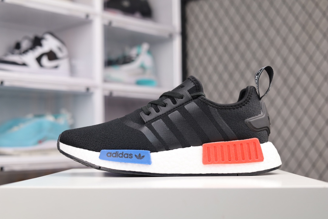 G0 Adidas NMD 透气网面虎扑版本 专柜同步上架现货仓储 全年稳定现货供应 原装进口Boost原料 永不发黄氧化×332YF官方