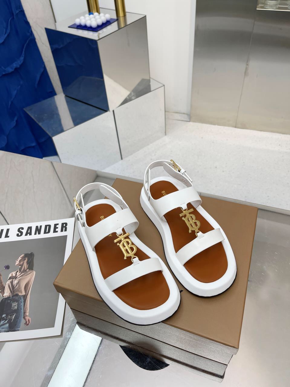 Burberry Burberry 2022 estallido de la línea bordada clásica zapatillas a cuadros envío, la compra d