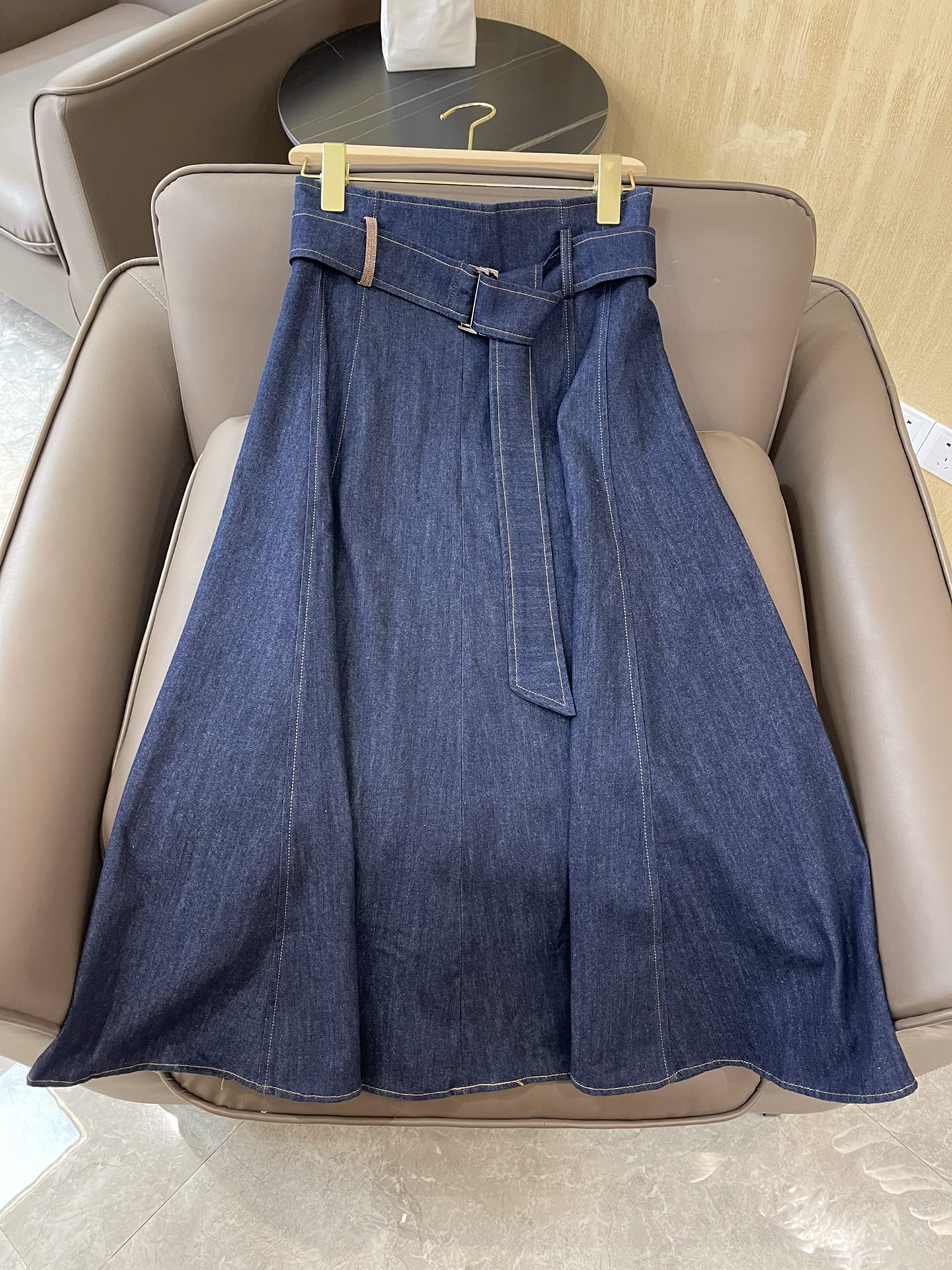 NO:297850,LZ037# new skirt BC heavy industry chain belt design denim blue long skirt SML, skirts, alexander wang19860909LZ037#新款半裙 BC 重工链条腰带 设计 牛仔蓝 长半裙 SML,,skirts,alexander wang,Women's clothing