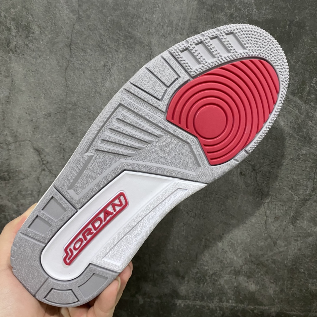 图片[9]-新DT纯原aj3 白红水泥 白酒红 Air Jordan 3 Retro \”Cardinal Red\” 复古篮球鞋 白酒红 红雀 尺码：405-475（含半码） 货号：CT8532-126-选品中心