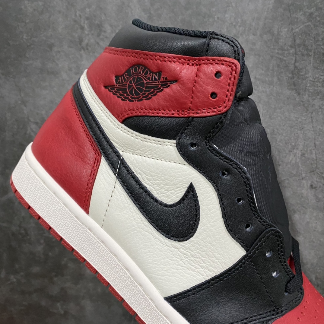 图片[6]-莞产纯原AJ1黑红脚趾 市场纯原中的天花板品质 不服可以对比 皮料细节做工全方位细节可对比原鞋 整个市场唯一可以媲美ljr的货 尺码40.5-47.5-选品中心