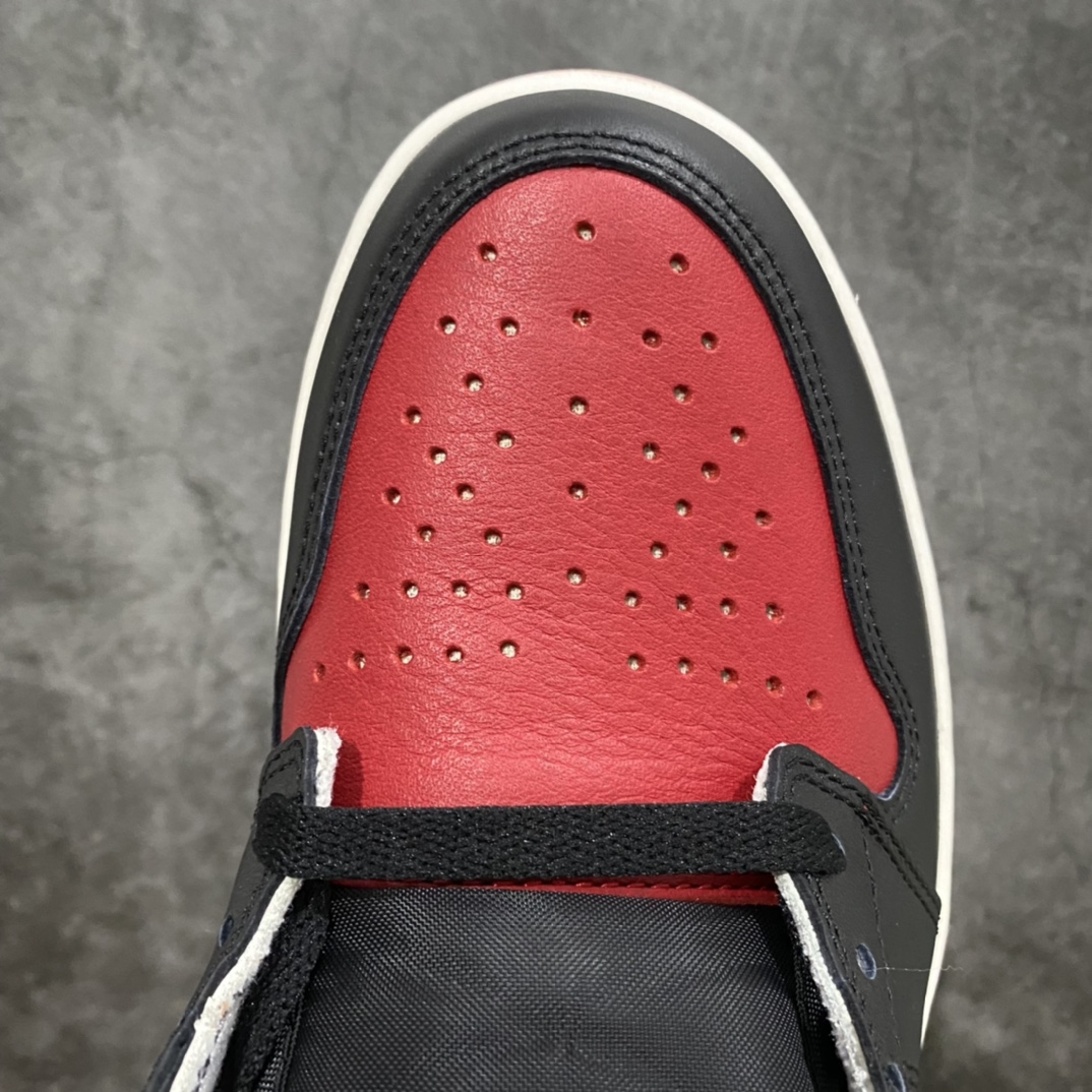 图片[4]-莞产纯原AJ1黑红脚趾 市场纯原中的天花板品质 不服可以对比 皮料细节做工全方位细节可对比原鞋 整个市场唯一可以媲美ljr的货 尺码40.5-47.5-选品中心