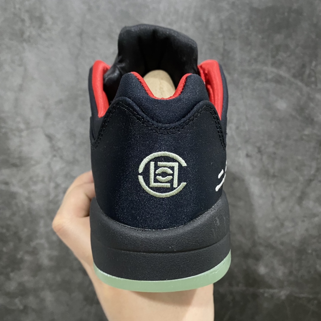 图片[4]-Air Jordan 5 Low 冠希联名 夜光丝绸 中国风 原楦原纸版开发数据楦型 采用原面原厂丝绸 鞋面材质 手感顺滑 质感十足 注胶效果及缜密拉帮背胶 Air开窗中底气垫装置 搭载原厂正确夜光大底 货号：DM4640-036 尺码：40 40.5 41 42 42.5 43 44 44.5 45 46 47.5-选品中心