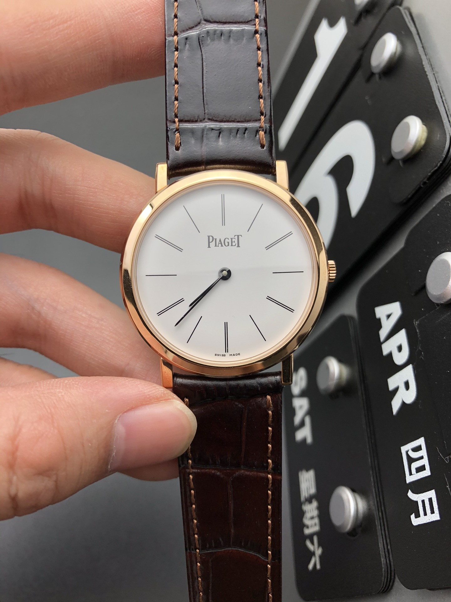 Piaget MKS 玫瑰金伯爵