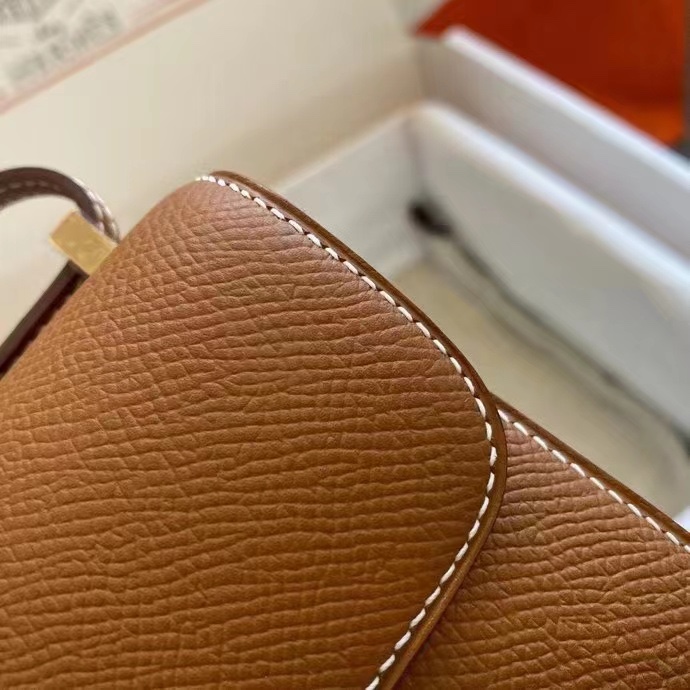 Hermes Constance Borse Crossbody & Borse a Tracolla Marrone Colore caffè Hardware oro Epsom Mini 6 i1650096677 9346 4