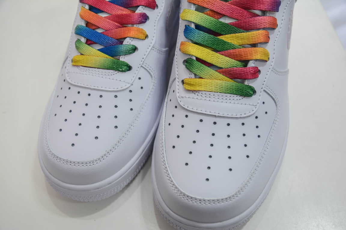 Nike Air Force 1 Low '07 colorful laser Air Force 1 low-top casual sneakers CV1699-100