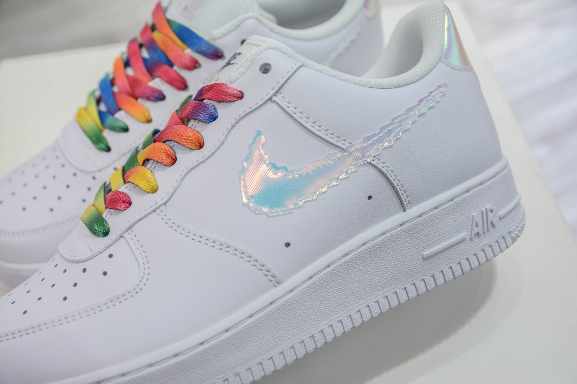 Nike Air Force 1 Low '07 colorful laser Air Force 1 low-top casual sneakers CV1699-100