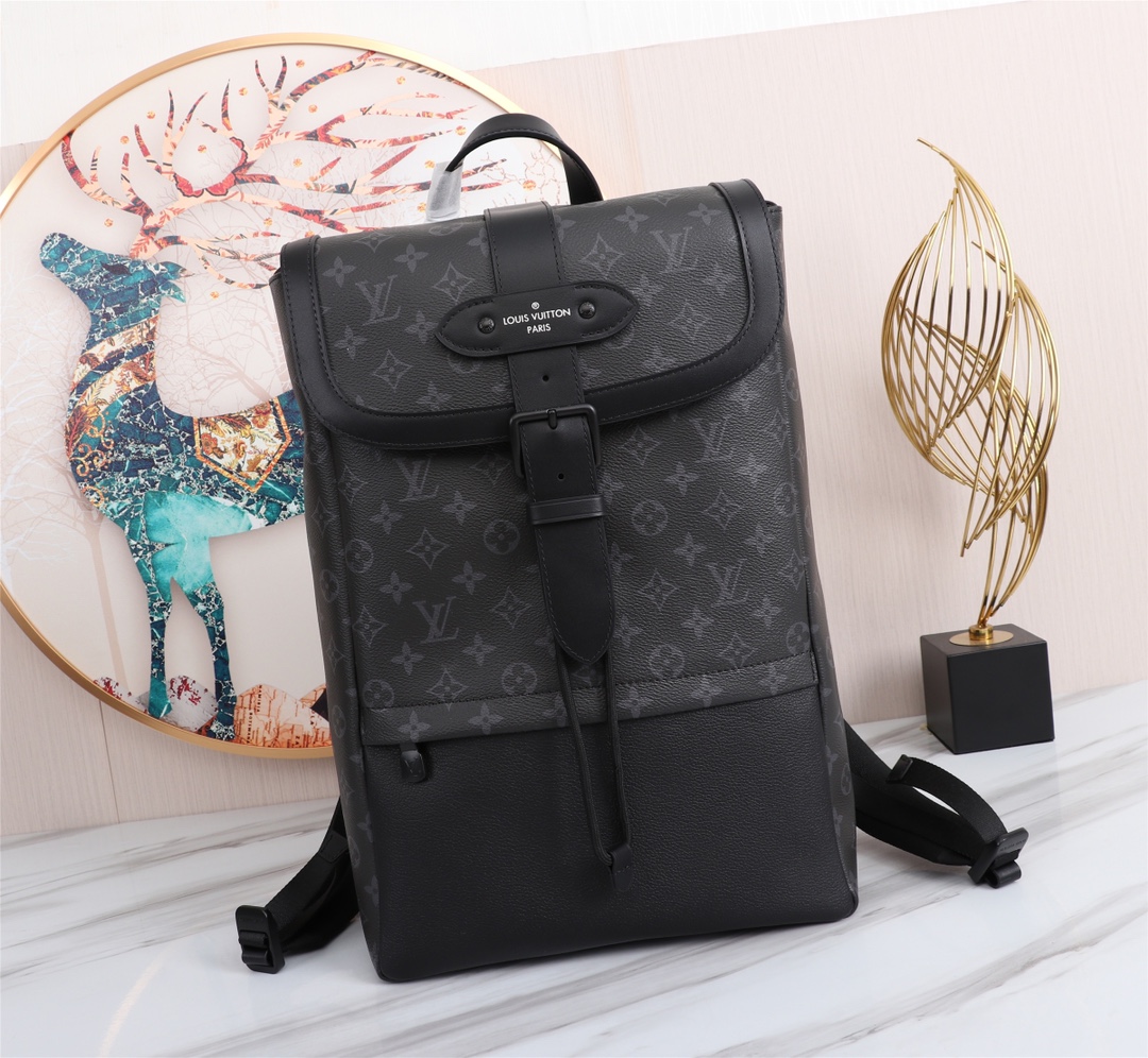 Louis Vuitton LV Saumur Bags Backpack Handbags Monogram Canvas M45913