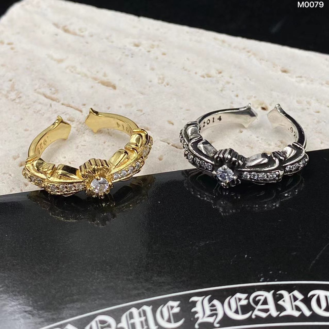 NO:379860,Croheart ring, jewelry boutique, chrome hearts,ring19860909克罗心戒指,饰品精品,chrome hearts,ring,Jewelry