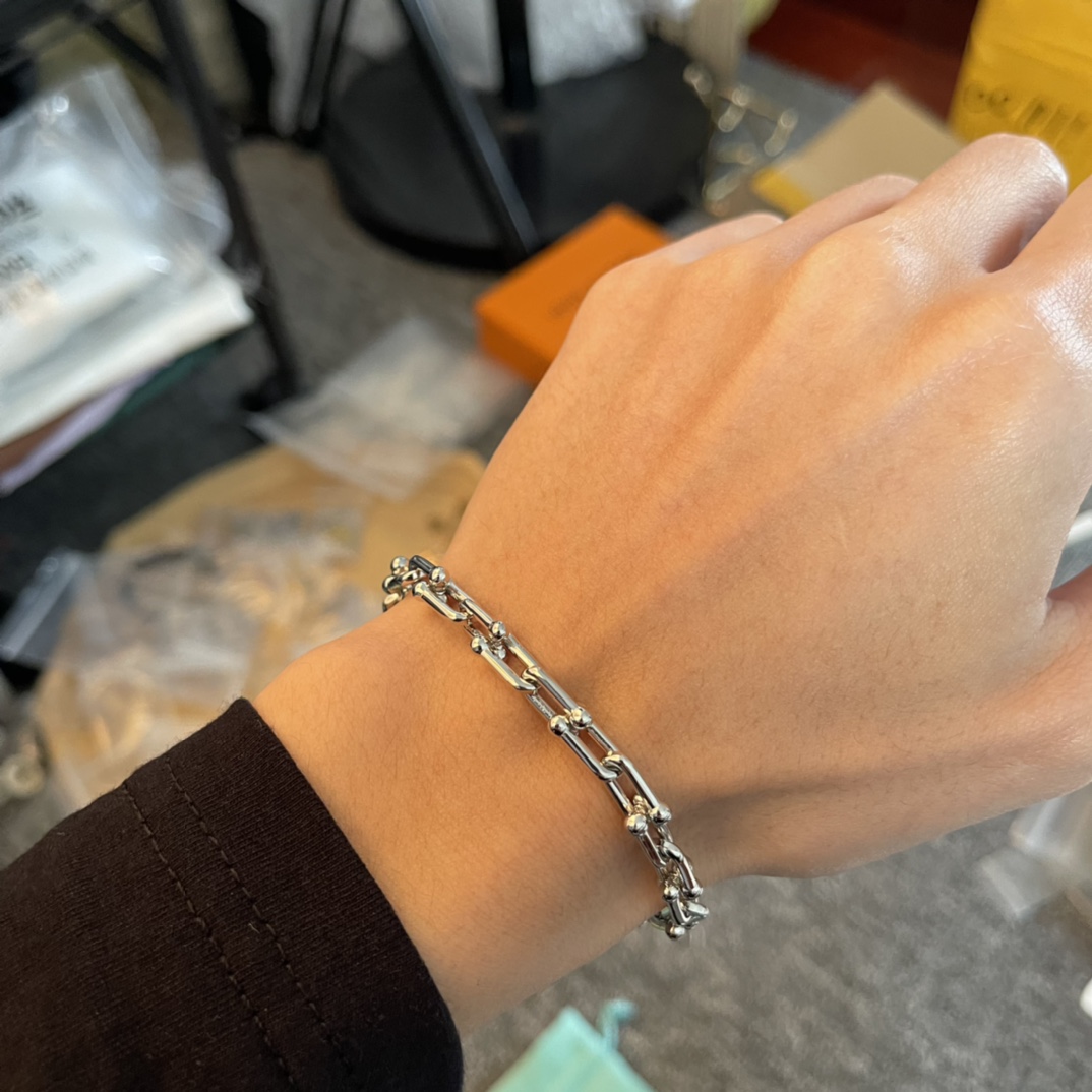 Tiffany & Co. Tiffany&Co.u形竹节手链