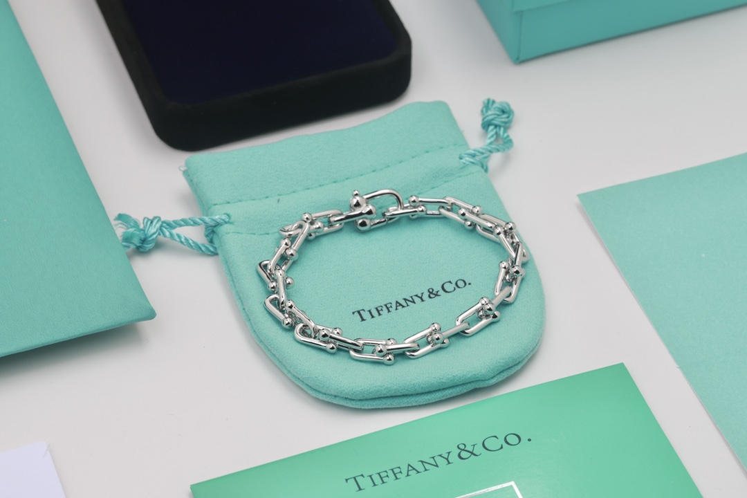 Tiffany & Co. Tiffany&Co.u形竹节手链