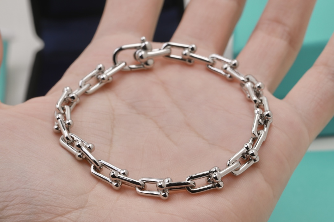 Tiffany & Co. Tiffany&Co.u形竹节手链