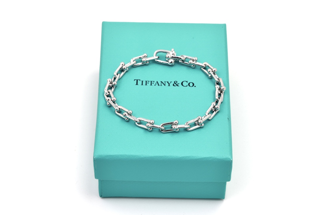 Tiffany & Co. Tiffany&Co.u形竹节手链