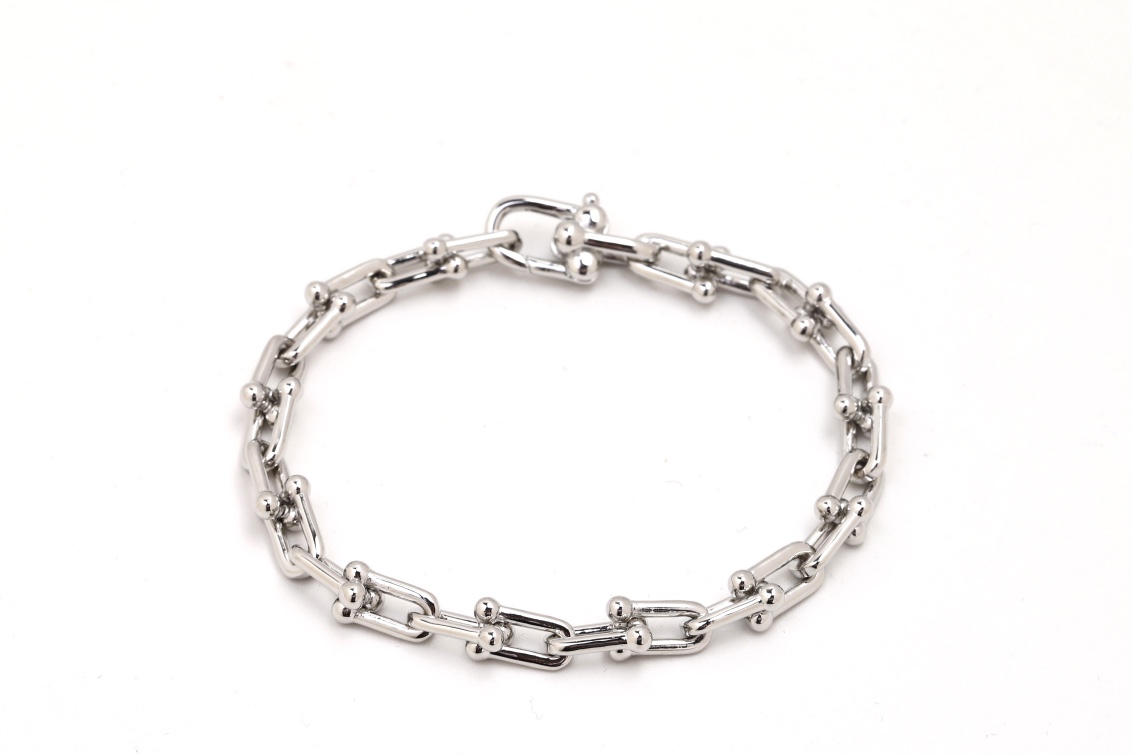 Tiffany & Co. Tiffany&Co.u形竹节手链