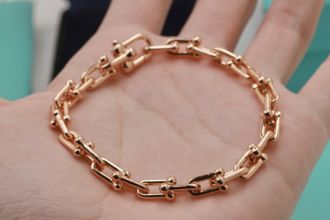 Tiffany & Co. Tiffany&Co.u形竹节手链