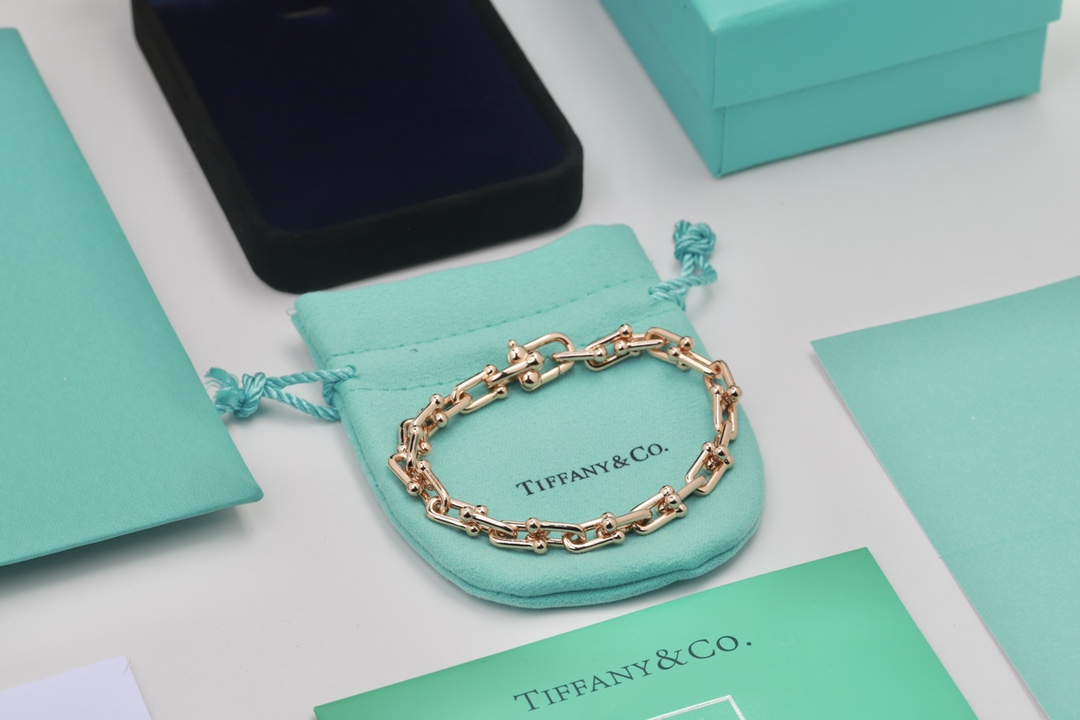 Tiffany & Co. Tiffany&Co.u形竹节手链