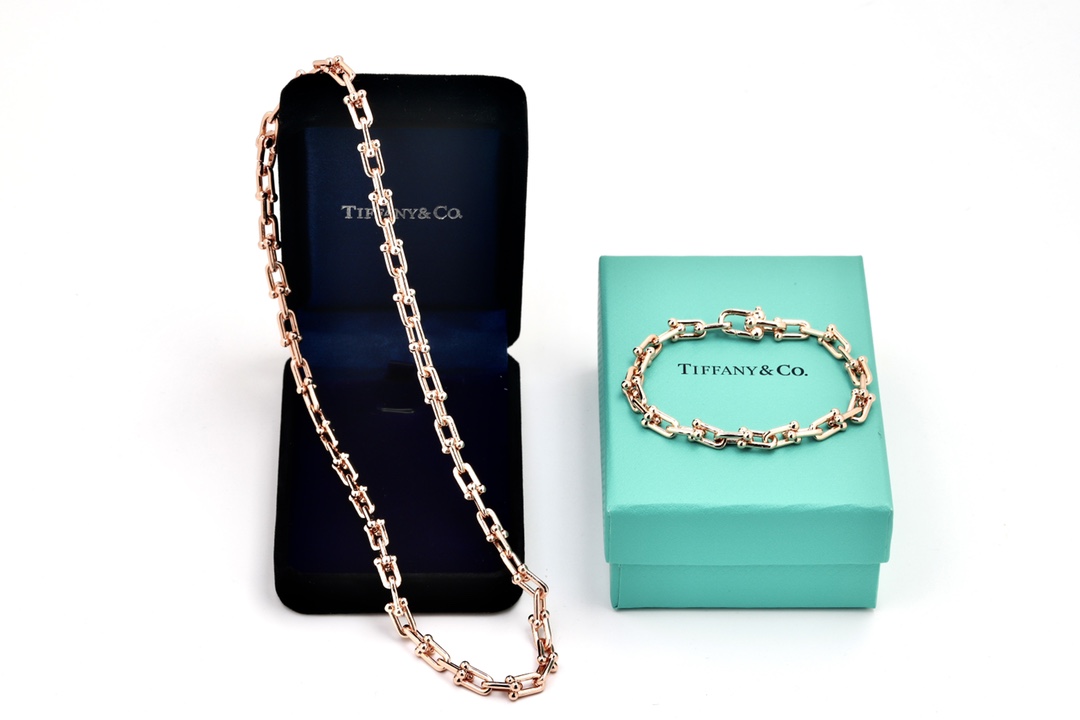 Tiffany & Co. Tiffany&Co.u形竹节手链