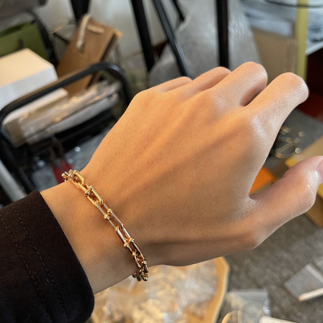 Tiffany & Co. Tiffany&Co.u形竹节手链