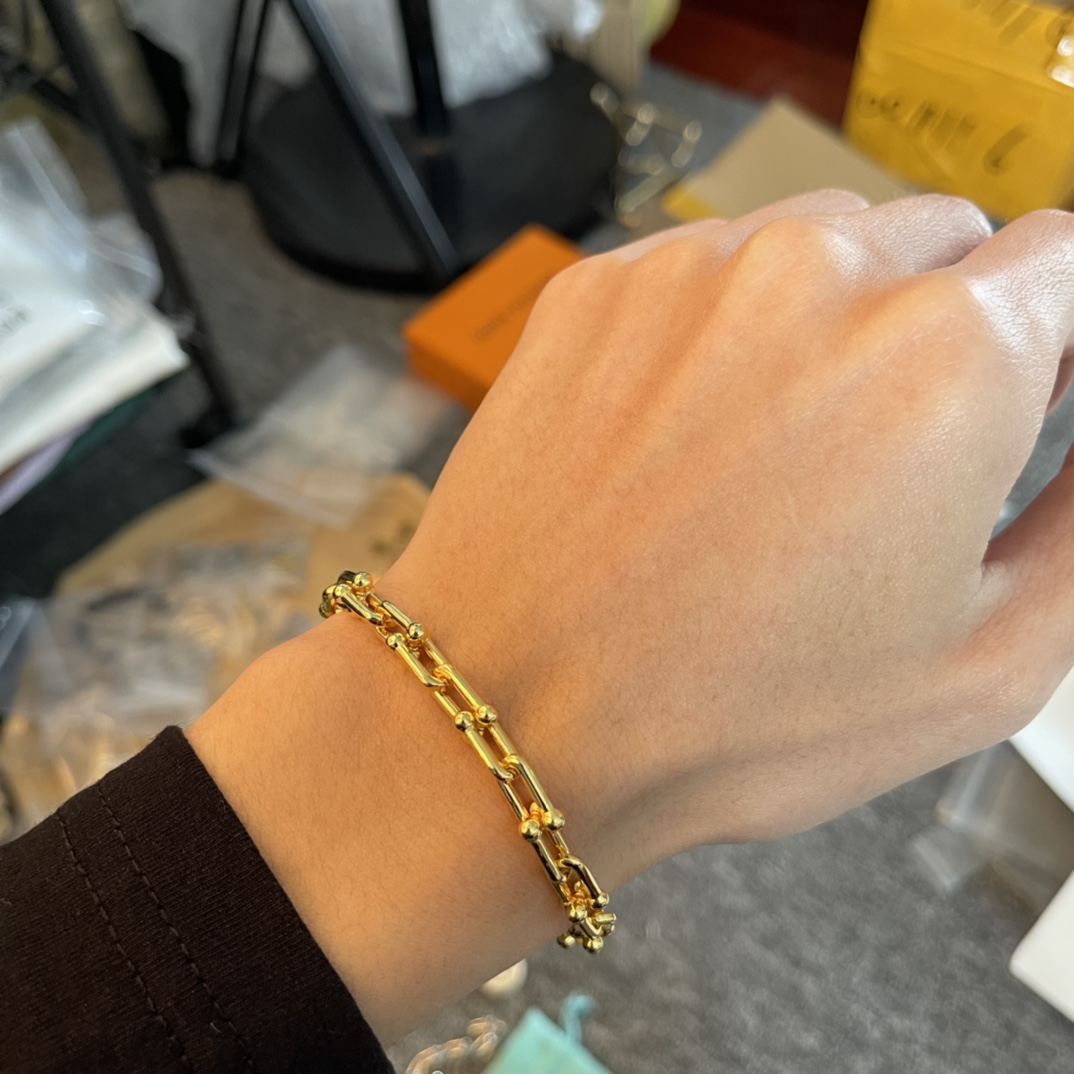 Tiffany & Co. Tiffany&Co.u形竹节手链