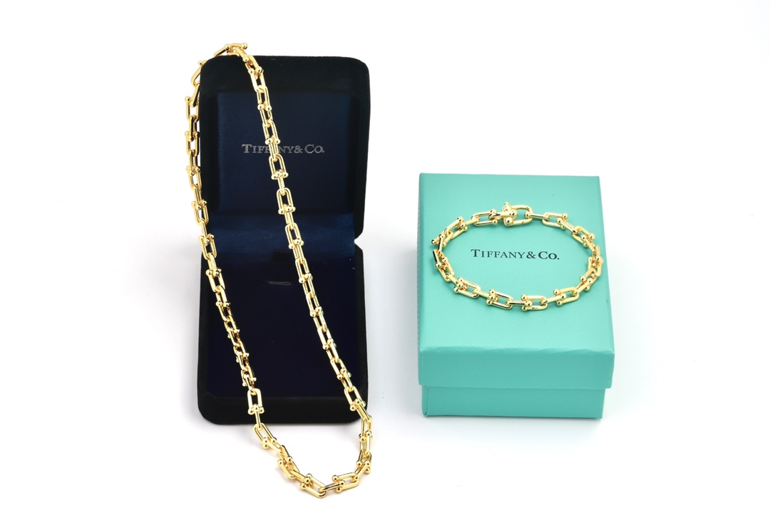 Tiffany & Co. Tiffany&Co.u形竹节手链