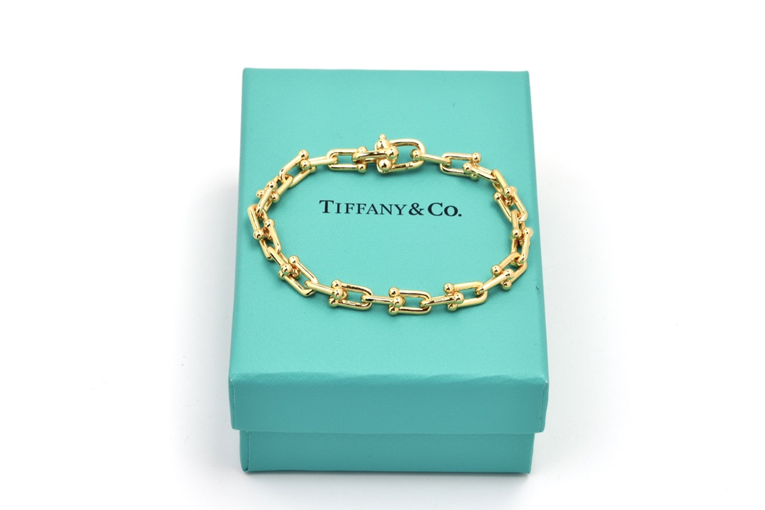 Tiffany & Co. Tiffany&Co.u形竹节手链