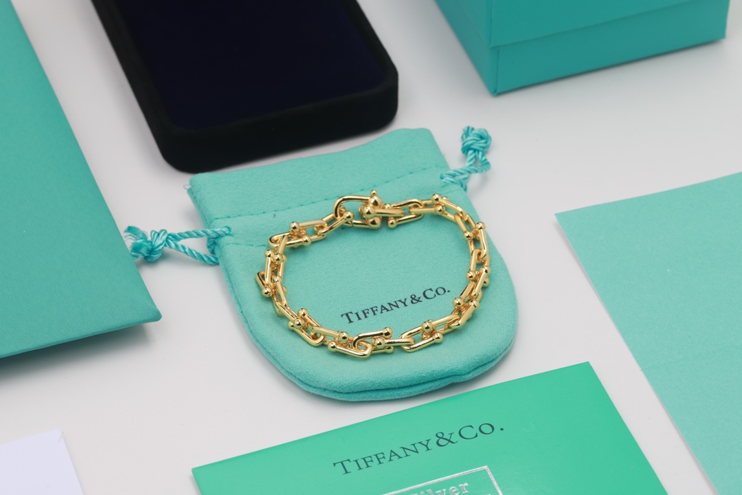 Tiffany & Co. Tiffany&Co.u形竹节手链