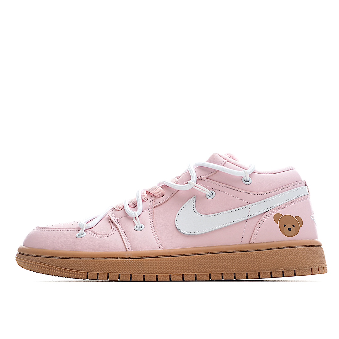 H0 全新耐克Nike Air Jordan 1 Low AJ1乔丹一代 解构绑带 低帮经典复古文化休闲运动篮球鞋。官方