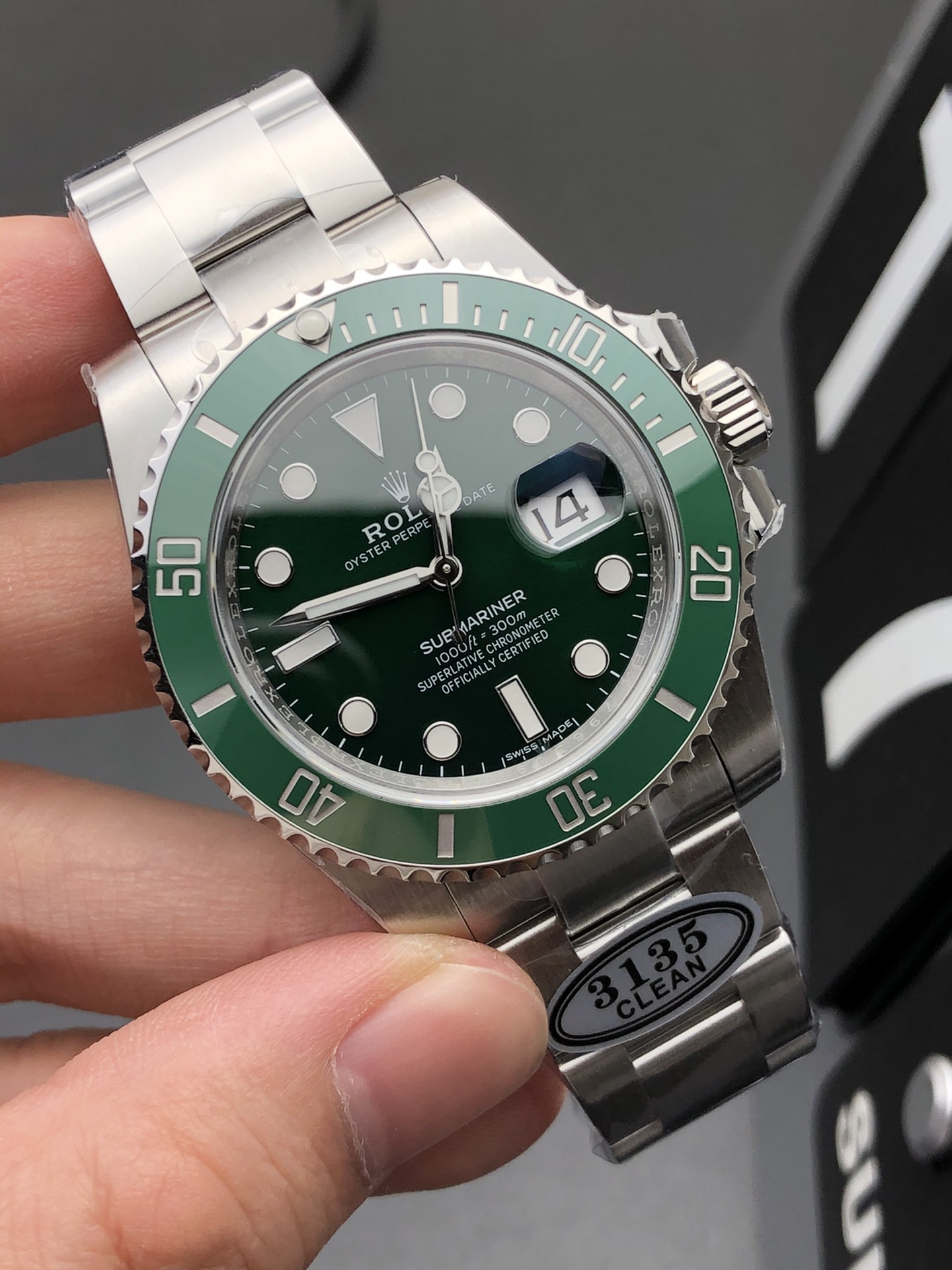 Rolex 3135绿鬼