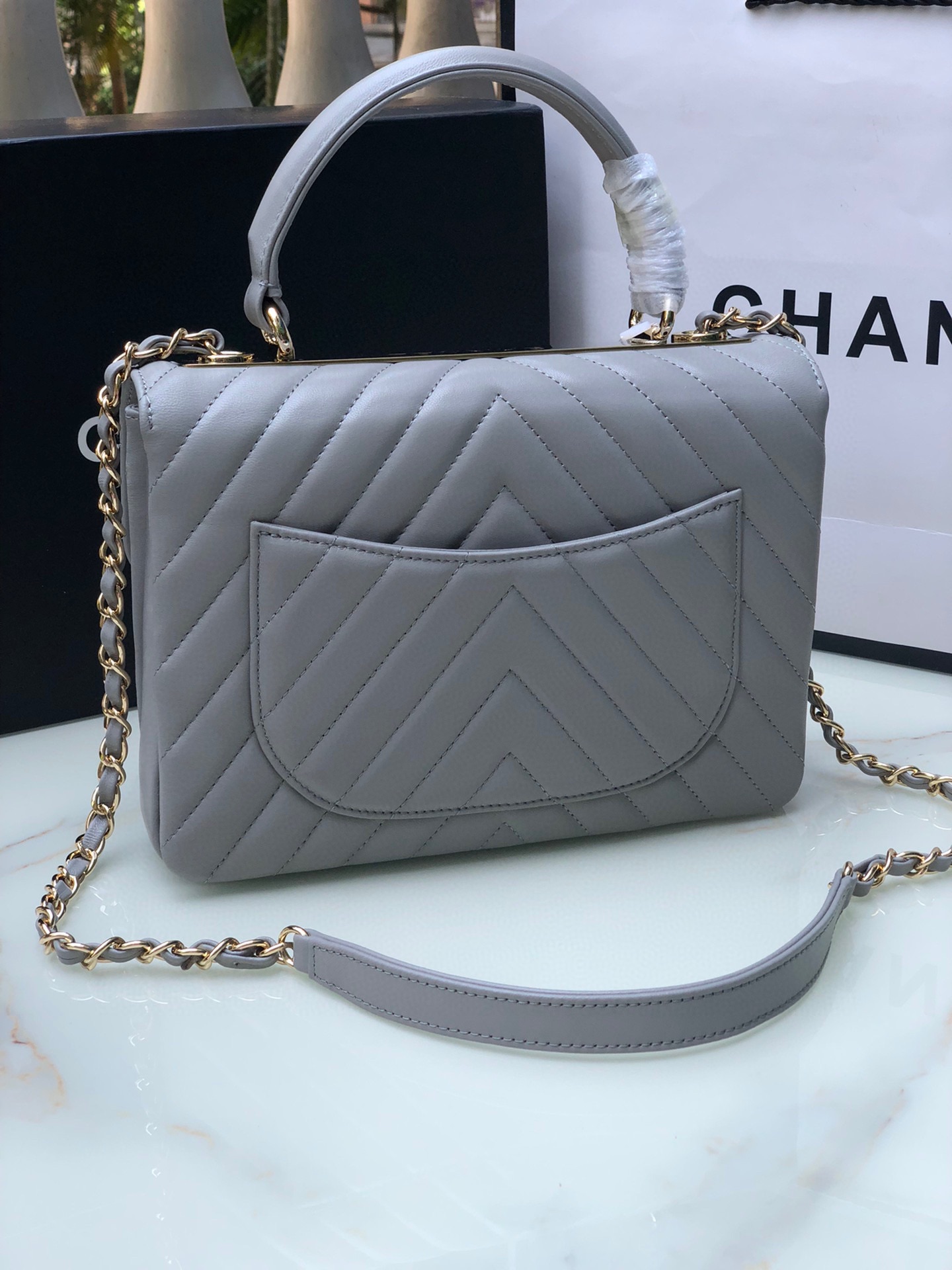Chanel92236原单质量经典之作华丽与气质的前沿是你意想不到的尊贵皮种:原单进口小羊皮里配原版布五